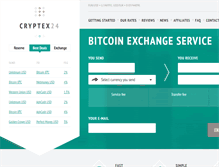 Tablet Screenshot of cryptex24.com